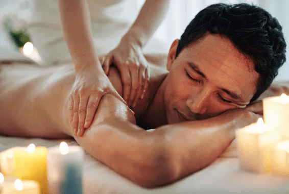 Aromatherepy massage