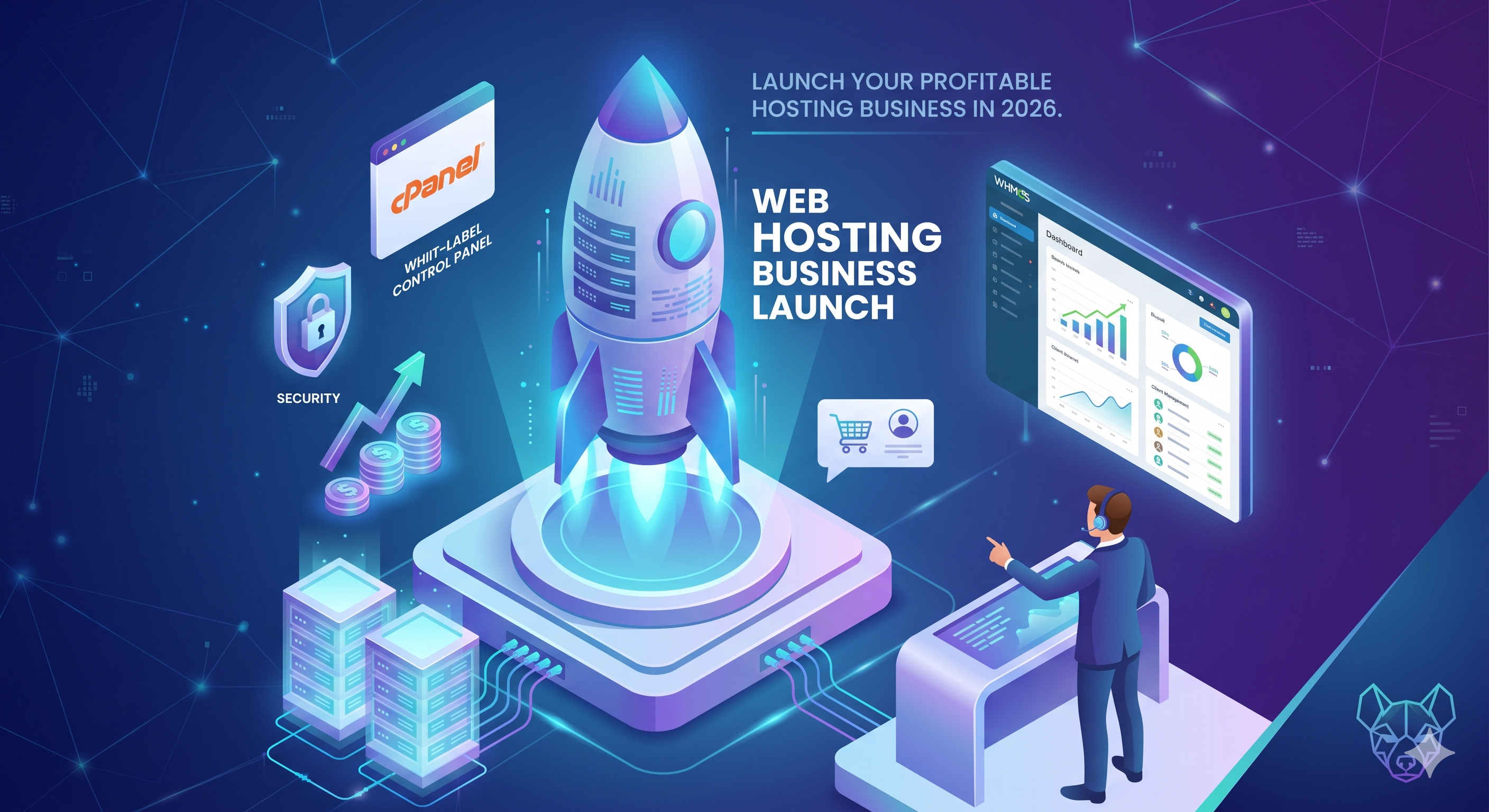 How to Launch a Profitable Web Hosting Business in 2026 (Without Owning Servers)